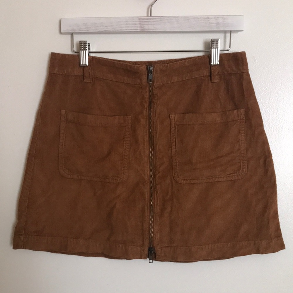 Madewell corduroy mini skirt